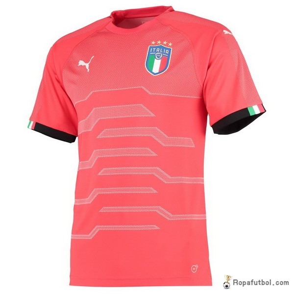 Camiseta Italia Portero 2018 Rosa